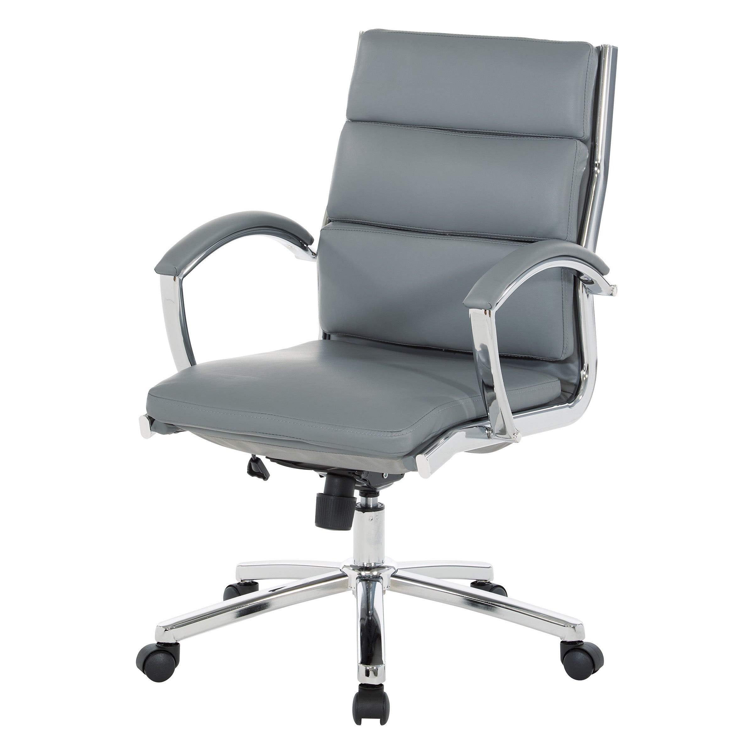 Mid Back Exec Faux Lthr Chair